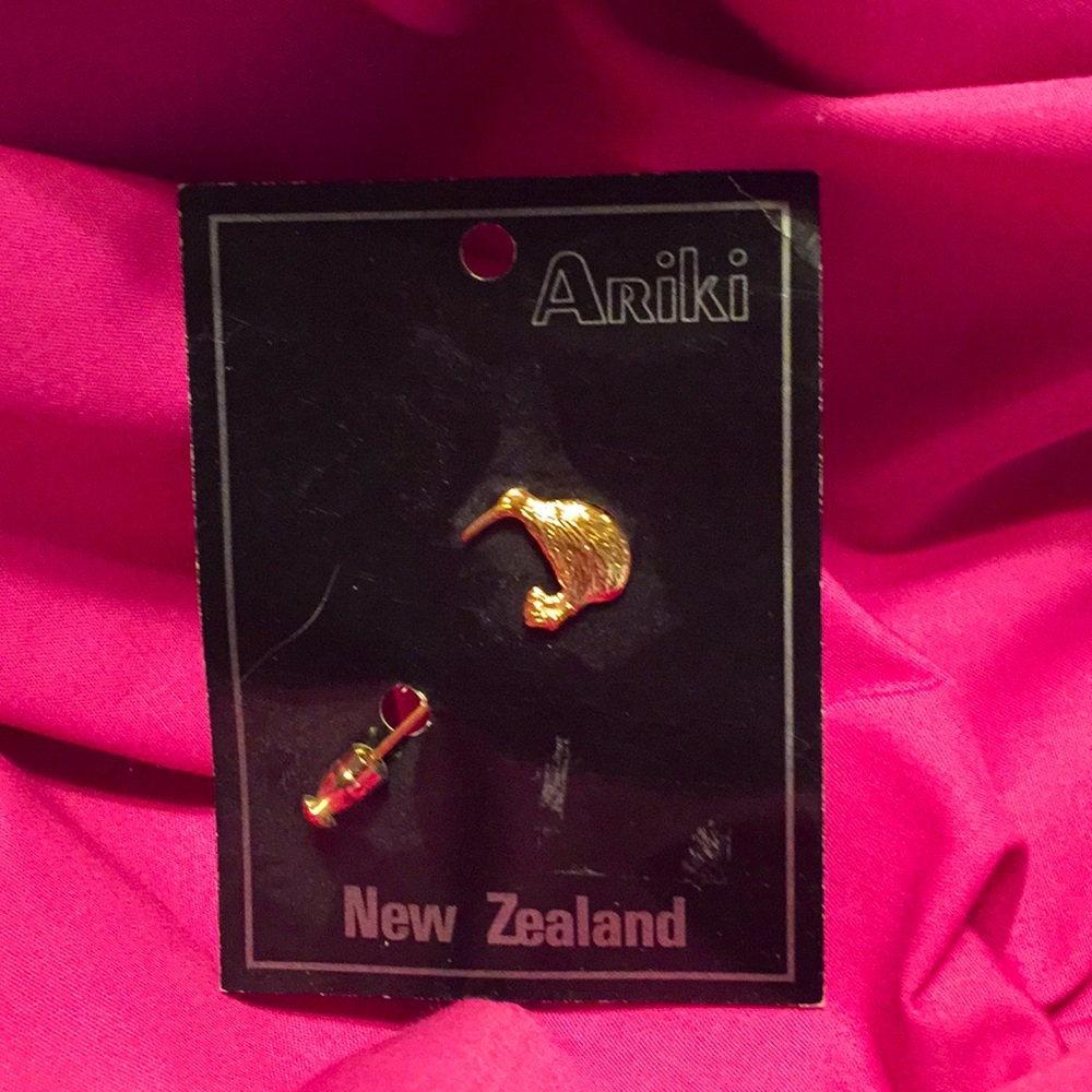 New Kiwi Birds Stick Pin Jewelry New Zealand Pin